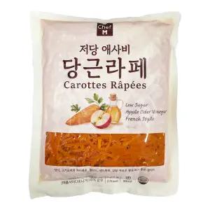 쉐프엠 저당 애사비 당근라페 500g