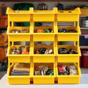 보노하우스 워크박스 부품정리함 12P 공구함 부품상자 DIY 작업실 수납