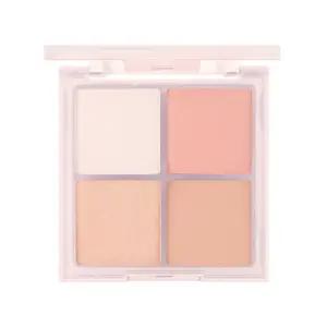 VDL 치크스테인 블러셔 볼륨 팔레트 01 아이코닉 피치 BNS