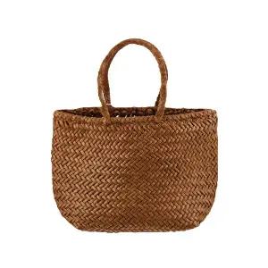 [공식수입정품] 드래곤디퓨전 8813 TAN BLACK EDGE 그레이스 바스켓 스몰 토트백