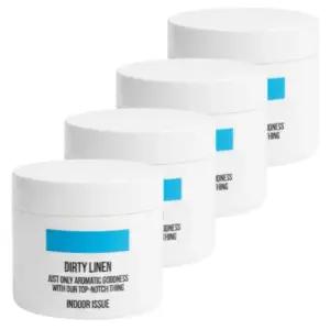 더티린넨 실내 고체 탈취제 300g 4개 화장실 담배 홀애비 남자 방 냄새 제거