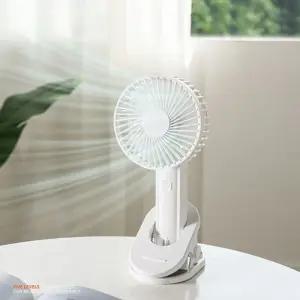 글라손 클립 핸드 선풍기/클립형/다목적/3단풍속/각도조절/핸디/벽걸이/집게/스탠드/휴대용/C타입/가벼운