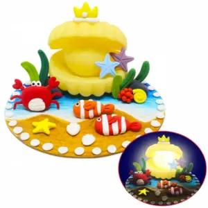 5인 인기 클레이 잇템 무드등 조개