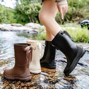 [NS홈쇼핑]장마 장화 모던 베이직 미들 레인부츠[35701181]