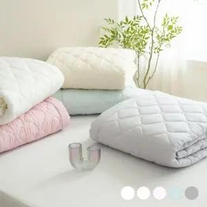 [롯데백화점]박홍근홈패션 뮤트 사계절 60수 텐셀 모달 고정밴딩 패드 퀸(Q) 155X210cm (미니츠 세트)