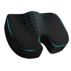 무중력 꼬리뼈 메모리폼 방석 인체공학 3D 기능성 쿠션 바른자세 사무실 수험생