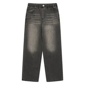 [에꼴리에]와이드 빈티지 블랙 워싱진 25A1204_DJ