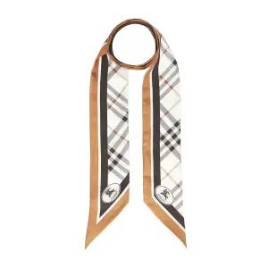 버버리 체크 여성 실크 스키니 스카프 8120320