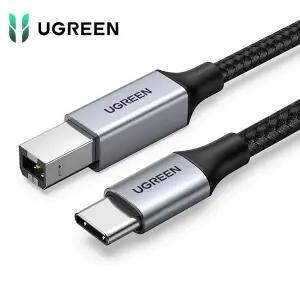 유그린 C타입 to USB2.0 B타입 변환 케이블 1m U-80805 C to B 프린터 DAC 미디 2중차폐