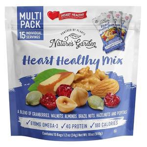 네이처스 가든 하트 헬스 믹스 싱글 서브, 18온스(1.2온스 x 15개)