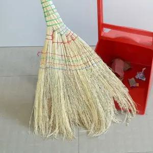 수수비 5개이상 묶음불가/빗자루/청소용품/청소도구/수수빗자루/마당빗자루/수수비/바닥청소도구/실외용비