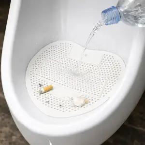 실리콘 소변기 거름망 튐 방지 배수구 필터 위생 이물질 남성 전용