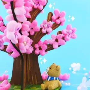 초등 저학년 봄맞이 학급 미술활동 봄풍경 벚꽂나무 만들기 방과후교실 창체 문화센터