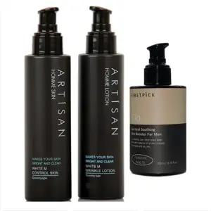 남자 화장품 스킨 로션 세트 50대 남성 기초화장품 추천 아티산 옴므 + 지오히알스킨