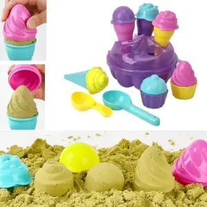 촉감 모래놀이 찍기 만들기 도구 아이스크림 틀 감각발달 샌드놀이 사회성발달 모레장난감 유아모래