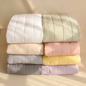 아망떼 수퍼코튼 60수 고밀도 순면 누빔매트리스커버 8color