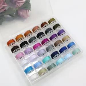 재봉틀 밑실 36색 세트 옷수선 미싱실 재봉실 바늘실/손바느질실/키트/실세트/휴대용/반짓고리/바느질/셋트