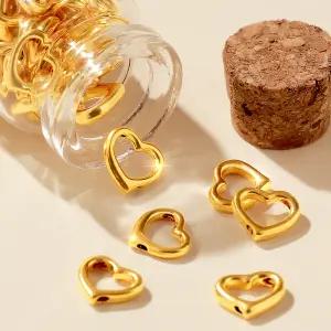 골드팡 24k 순금 골든하트링 금테크 오브제