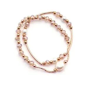 FB007 담수진주 원석팔찌 2종셋트