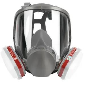 농업용 마스크 방독 차단용 필터 냄새제거 보호구 전면형 분진차단 전면 페인트 반면형