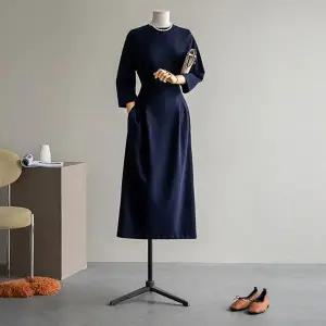 (안나앤모드) A. 제인 핀턱 7부 원피스[드레스C0227Q12]