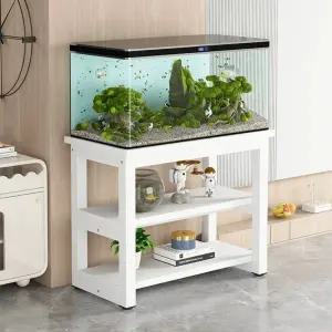 35x30x70 수족관 화이트 다이 어항선반 강철프레임 선반 어항받침대