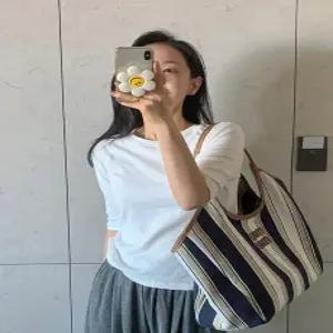 모노 골지 모달 라운드넥 반팔티 (5 color)