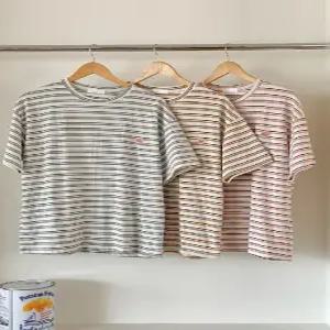 피크 라벨 단가라 오버핏 반팔 (3 color)