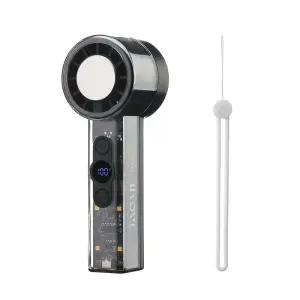 타오미 터보 에어컨 미니 휴대용 선풍기 ,블랙