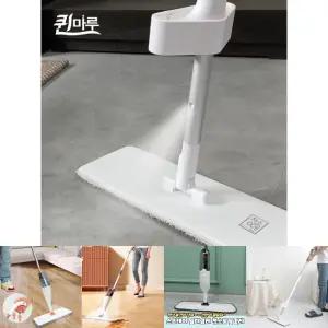 퀸마루 노터치 스프레이 밀대 물걸레청소기/위생/바닥청소/틈새/먼지제거/찌든때/물걸레/사무실/복도/거실