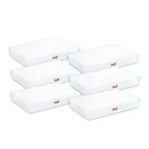 교구 정리함 투명 보관함 6개 세트 소품함 아이방수납통 장난감수납함