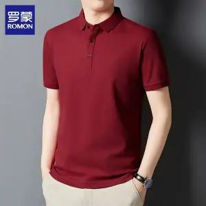 폴로셔츠 폴로티 카라티 카라셔츠 반팔카라티 여름 셔츠 칼라 로몬 남자 남성 폴로 빨간색 반팔 티셔츠 여