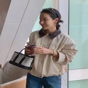 뱅크 배색 탄탄 코튼 점퍼 (2 color)