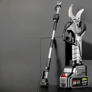 전동 전지가위 무선 나무 가지치기 40mm 정원 연결대 충전기 배터리 아답타