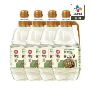 백설 프락토 올리고당 2.45kg x4개