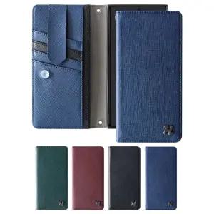 갤럭시 S26 플러스 울트라 전기종 다이어리 케이스 더블H 사피아노 천연소가죽 카드분실방지