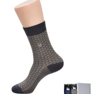 미치코런던 체크 패턴 작은발 장목 신사 양말 남성 캐주얼 패션