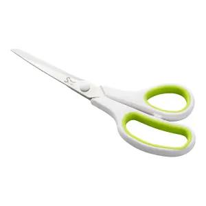 화신 투톤가위 사무용가위 705 색상랜덤발송 1갑(10개입)