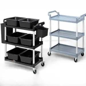 3단 카트 다용도 서빙카트 식당 핸드카 레스토랑 밀카