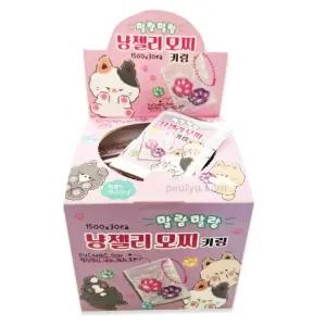 플유 말랑말랑 냥젤리 랜덤 모찌 키링 1박스 30개입 미니 고양이 발바닥 말랑이 스트레스볼 스퀴시