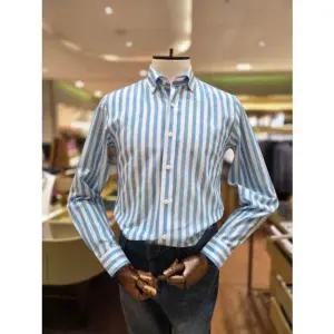 [갤러리아] 예작 남자 정장 셔츠 긴팔 슬림 스트라이프 남방 YJFMUA589