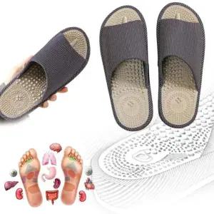 홈앤슈 자갈지압슬리퍼 스프라이트 건강슬리퍼 지압슬리퍼 아치 실내 지압 발