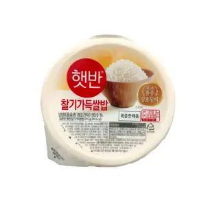 CJ 햇반 찰기가득쌀밥 210g x 48개