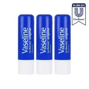 바세린 스틱립밤 4.8g 3개