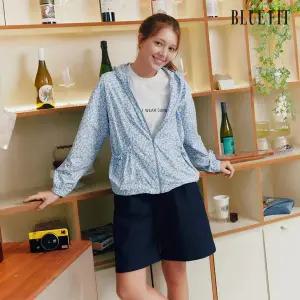 [하프클럽/블루핏]블루핏 나일론100 시어 후드 점퍼