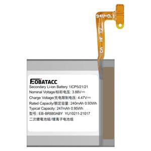 호환 2025 년 EOBATACC 삼성 갤럭시 스마트 워치 4 42mm + 무료 도구용  새 247mAh EB-BR880ABY 교체 배터