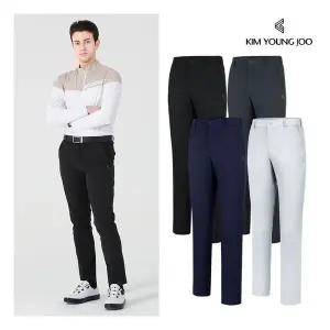 김영주 남성 골프웨어 벤틸레이션 나일론 스판 일자바지 742858