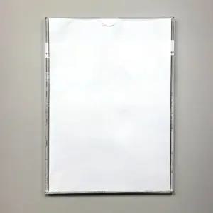 A4 아크릴 안내판 프레임 서류 꽂이 게시판 벽부착용 고정판 광고판 매장 사무용