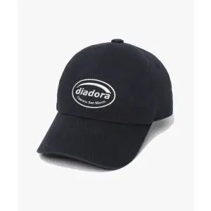 Diadora 와펜 로고 볼캡 CHARCOAL GREY