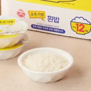오뚜기 오뚜기밥 흰밥 210g*12개